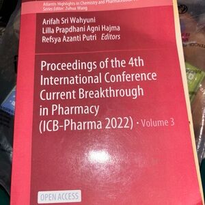 Proceedings of the 4th International Conference Current Breakthrough in Pharmacy